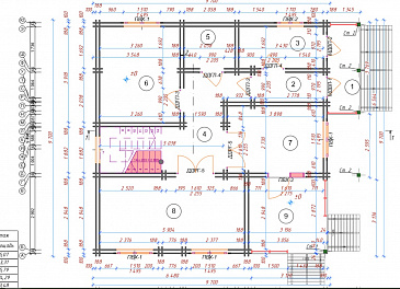 Усмань 152 / План 1 этажа