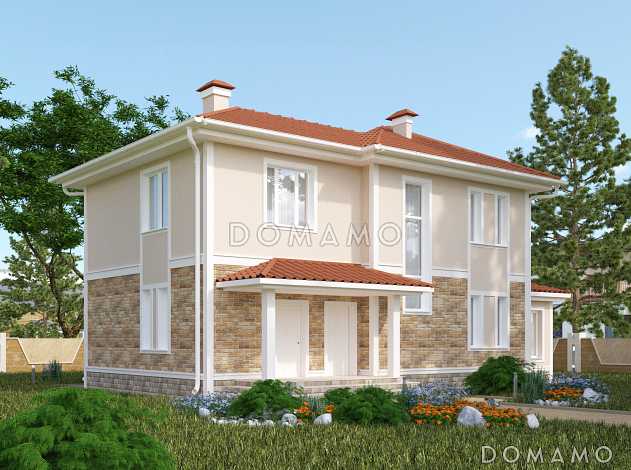 Проект коттеджа с удобной планировкой