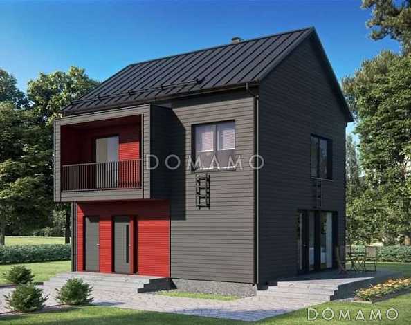 C-122 двухэтажный дом