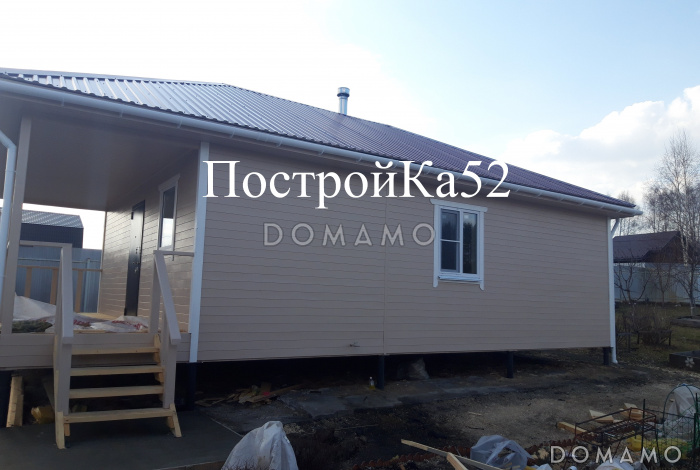 Проект одноэтажного каркасного дома Оринки