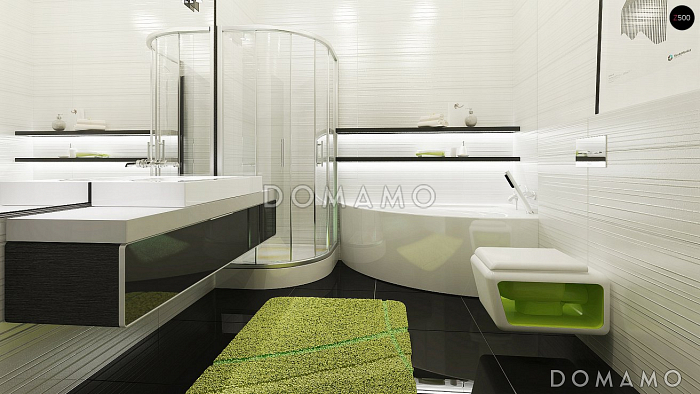 Проект двухэтажных домов-близнецов из кирпича с открытой террасой над большим гаражом