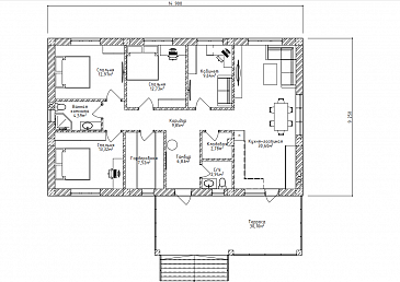 ОД-137 / План 1 этажа