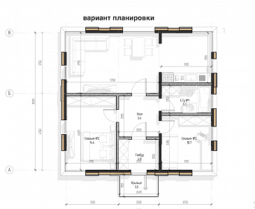 Next-72  / План 1 этажа
