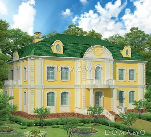 Проект дома с двойным светом