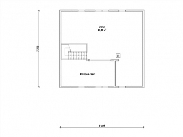 N-108 / План 2 этажа