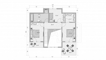 Импрессио / План 2 этажа