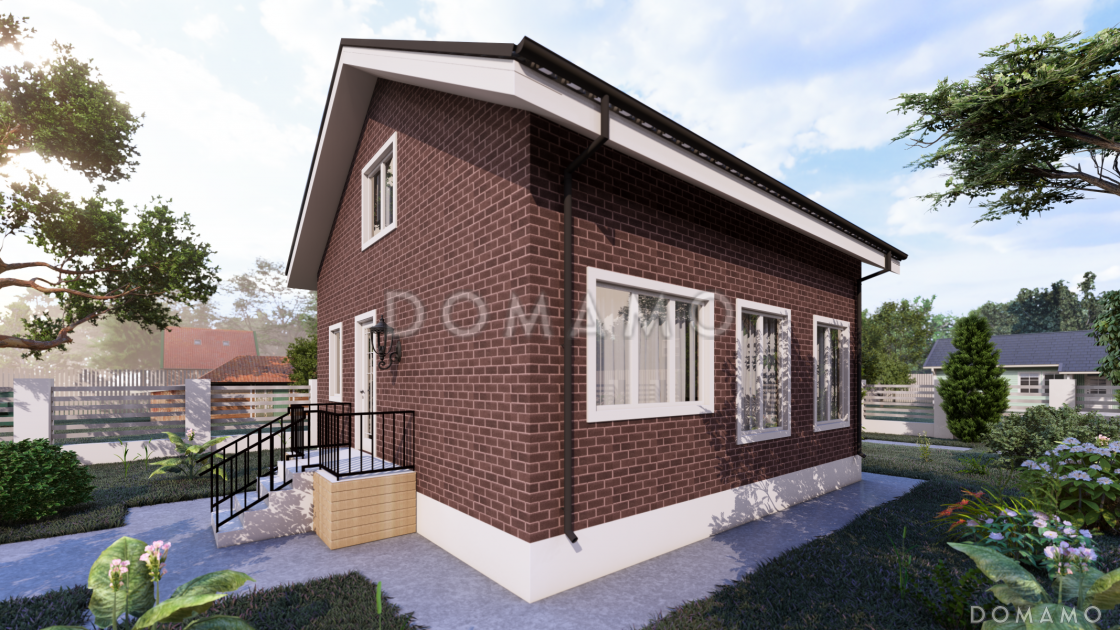 Каркасный дом для двух человек SK-56 / 2