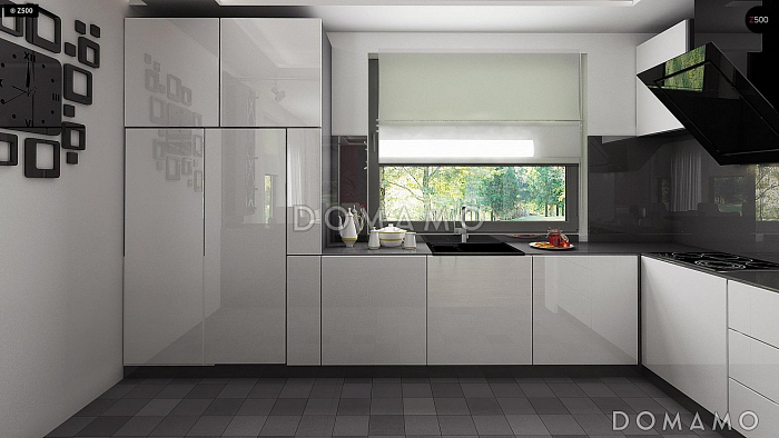 Проект просторного одноэтажного дома из газобетона с тремя спальнями, кабинетом и гаражом