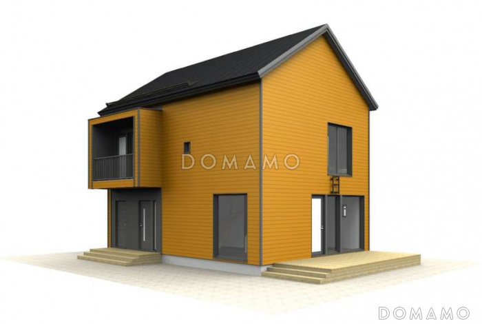 C-125 двухэтажный дом