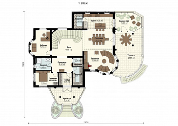 Валенсия / План 1 этажа