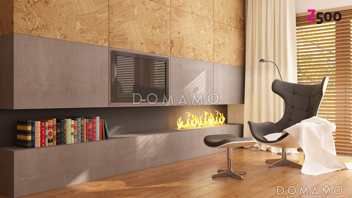 Проект одноэтажного каркасного дома с зоной барбекю на террасе 