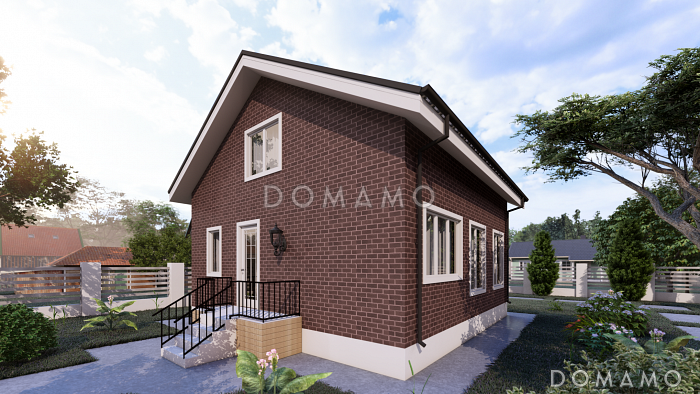 Каркасный дом для двух человек SK-56