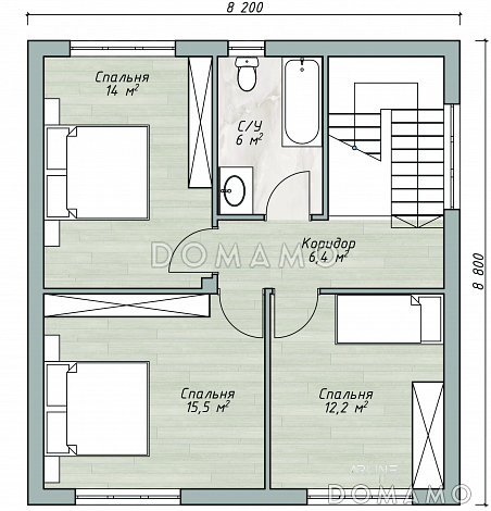 Юпитер / План 2 этажа