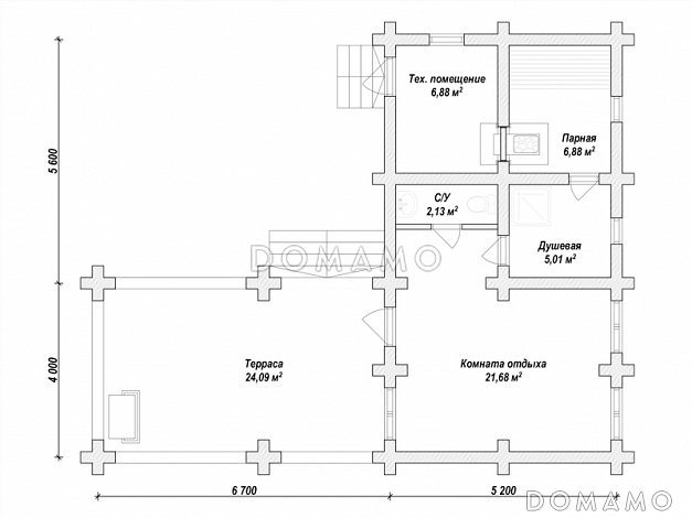 K-220 / План 1 этажа