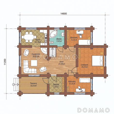 Аргыджек / План 1 этажа