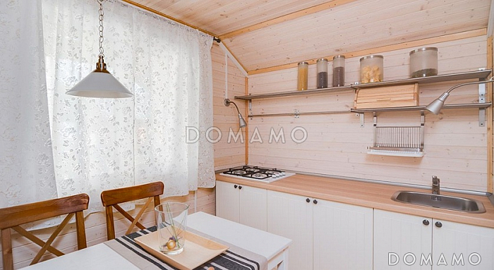 Проект дома 6х5 из клееного бруса