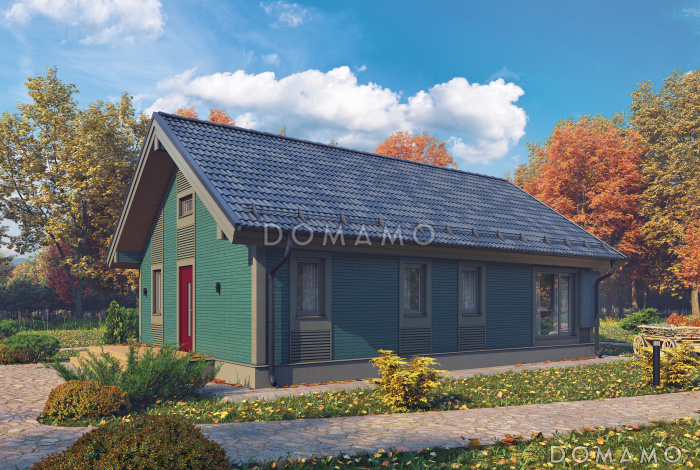 ЮВА одноэтажный дом 