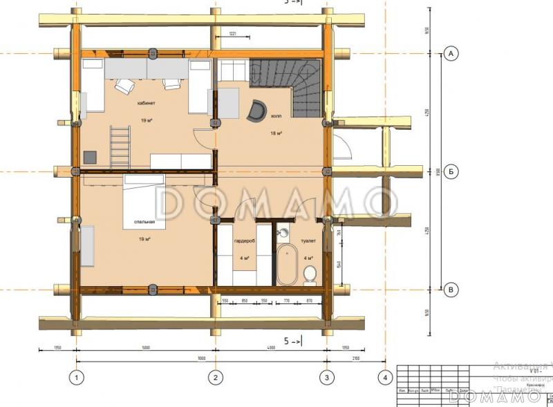 Камала / План 2 этажа