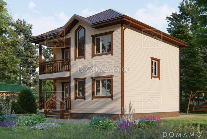 Каркасный дом "Ладога"