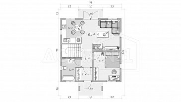 Торонто / План 1 этажа