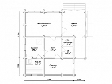K-227 / План 1 этажа