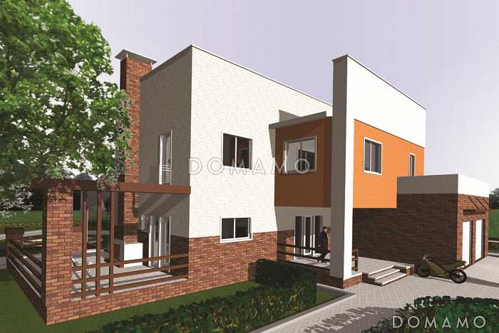 Проект комфортабельного дома с большим бассейном, бильярдной, домашним кинотеатром, тренажерным залом и зимним садом