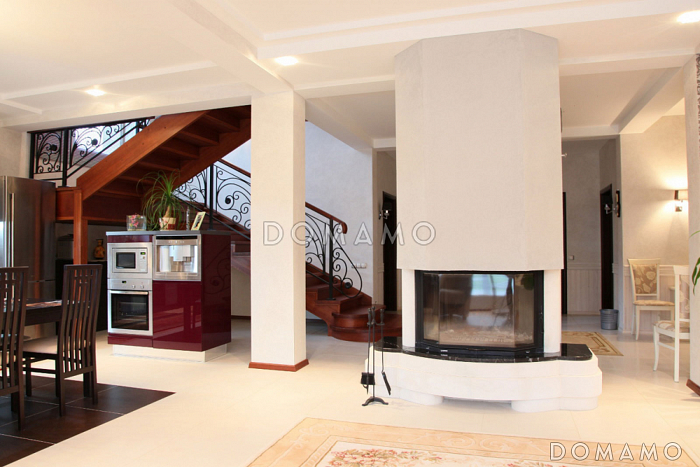 Проект каркасного дома с 4 спальнями