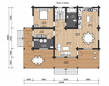 LAPPI 215 / План 1 этажа
