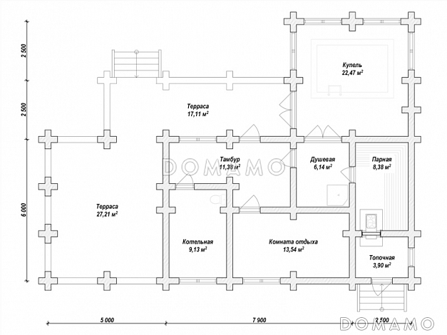 N-211 / План 1 этажа