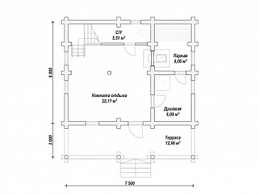 N-97 / План 1 этажа