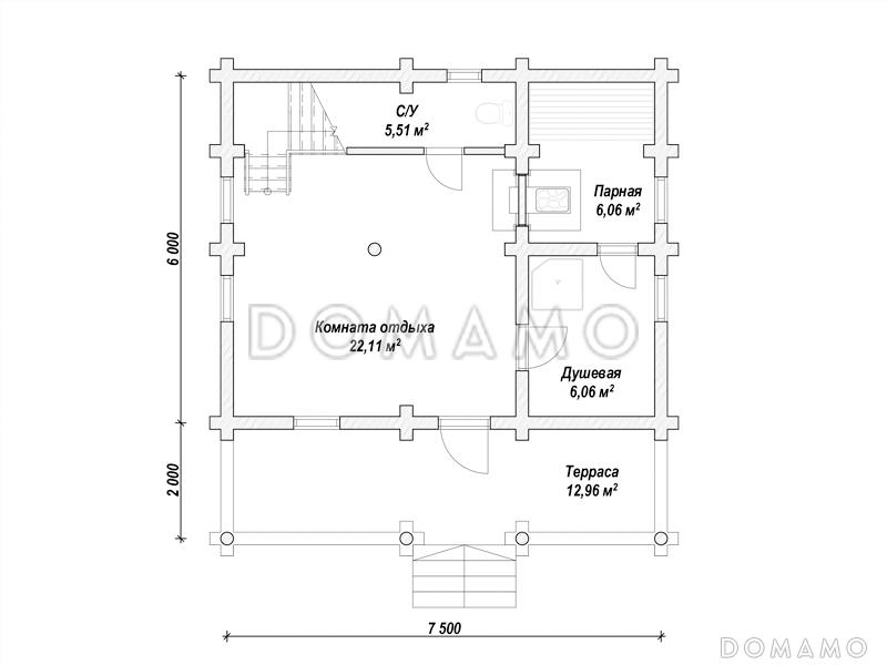 N-97 / План 1 этажа