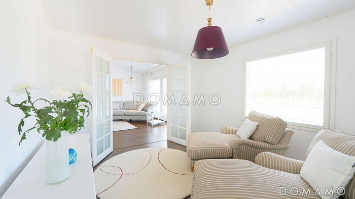 Проект каркасного дома с небольшим кабинетом