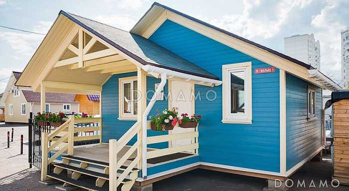 Проект дома 6х5 из клееного бруса