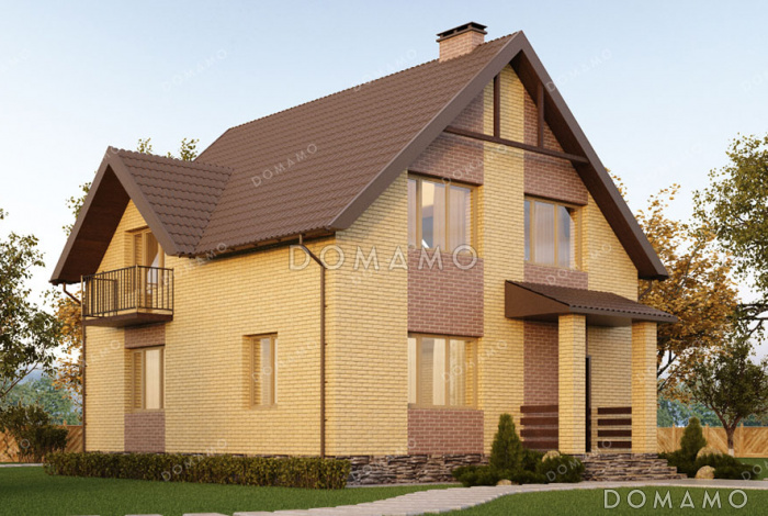 Проект компактного дома с тремя спальнями, котельной и изолированной кухней