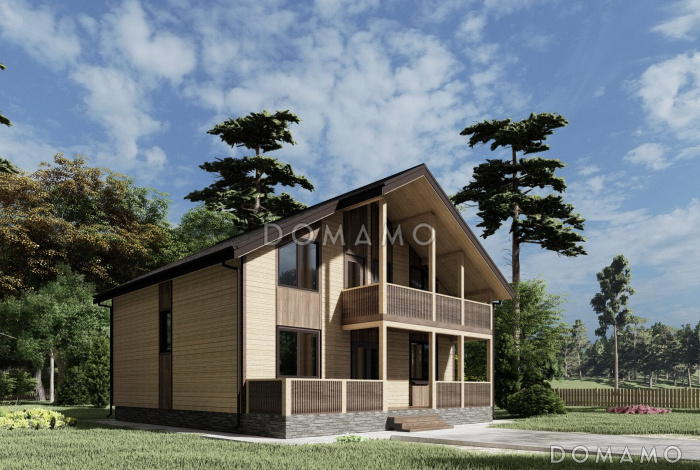 Каркасный дом "Шале"